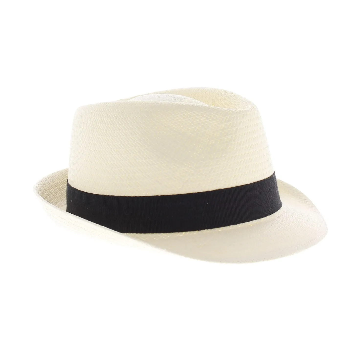 Natural Panama Trilby Hat - Traclet Reference: 2034 | Traclet Hatters