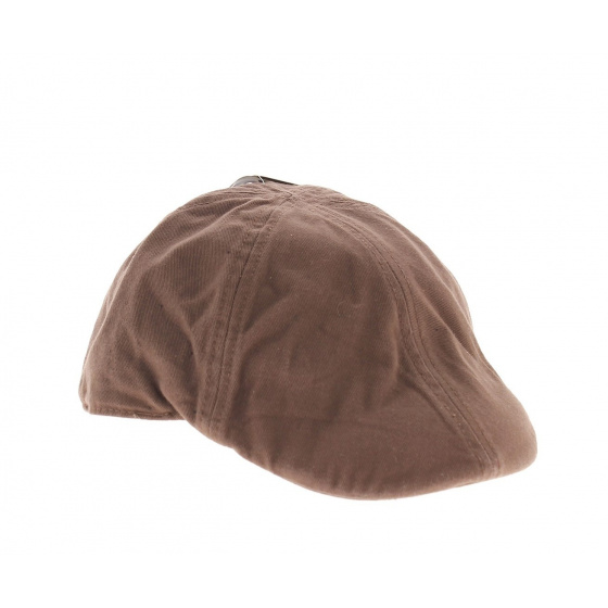 Casquette Gatsby Street Coton Marron - Atlantis