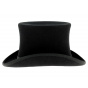 Top Hat Made in France Black Wool Felt