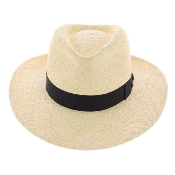 Chapeau Fedora Panama Colmar Noir - Mayser
