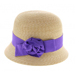 Aline - chapeau cloche haute couture