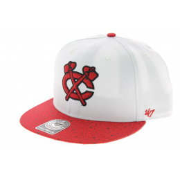 Chicago Blackhawks flat brim cap - 47 BRAND