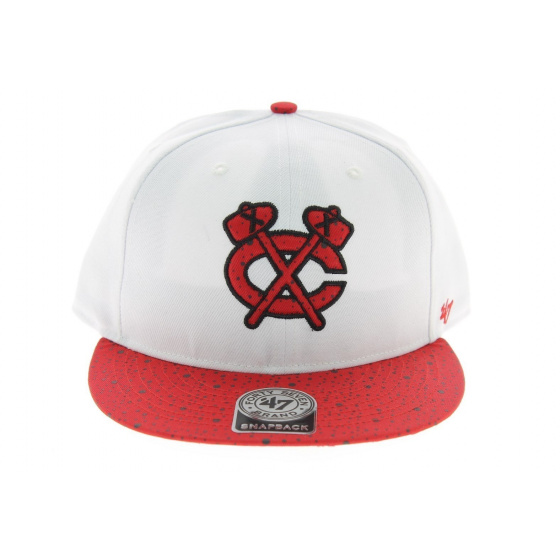 Casquette Chicago Blackhawks visière plate - 47 BRAND