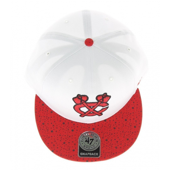 Casquette Chicago Blackhawks visière plate - 47 BRAND