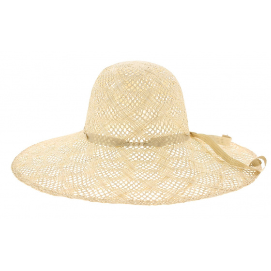 Straw Wide-Brimmed Hat - Monique