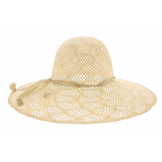 Straw Wide-Brimmed Hat - Monique