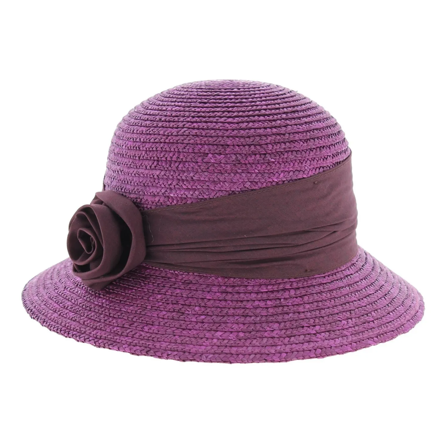 garnet bell straw hat - hat shop Reference: 4685 | Chapellerie Traclet