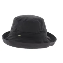 Chapeau de soleil Lanikai noir Reference : 4692 | Chapellerie Traclet