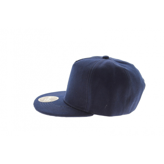 Flat brim cap - Snapfive Navy