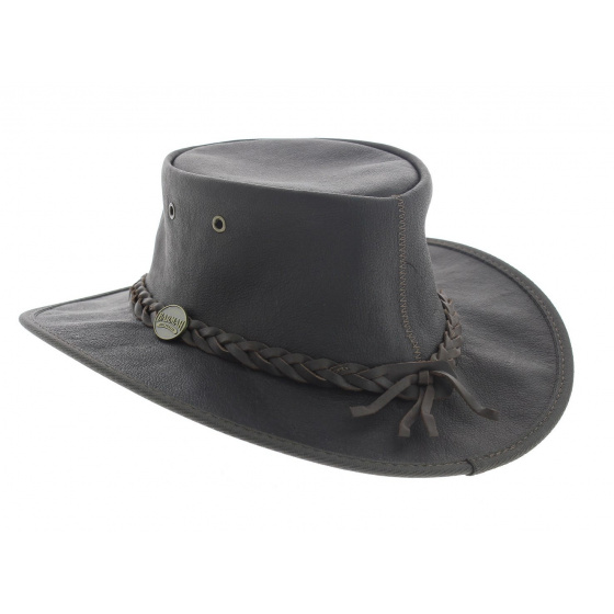 Kangaroo Leather Hat - Sundowner Barmah