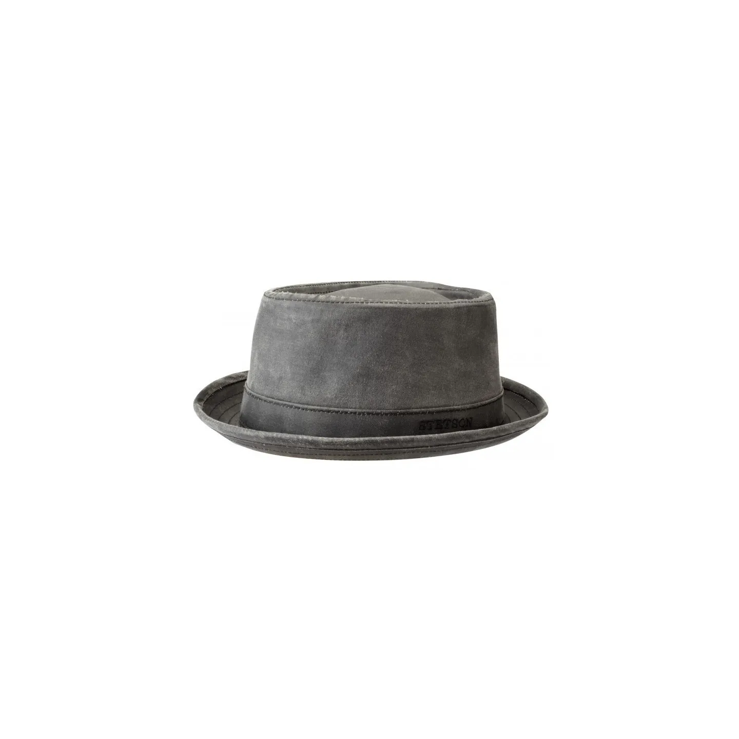 chapeau Odenton noir Pork Pie Stetson - 79 euros - boutique stetson Reference : 4771 | Chapellerie Traclet