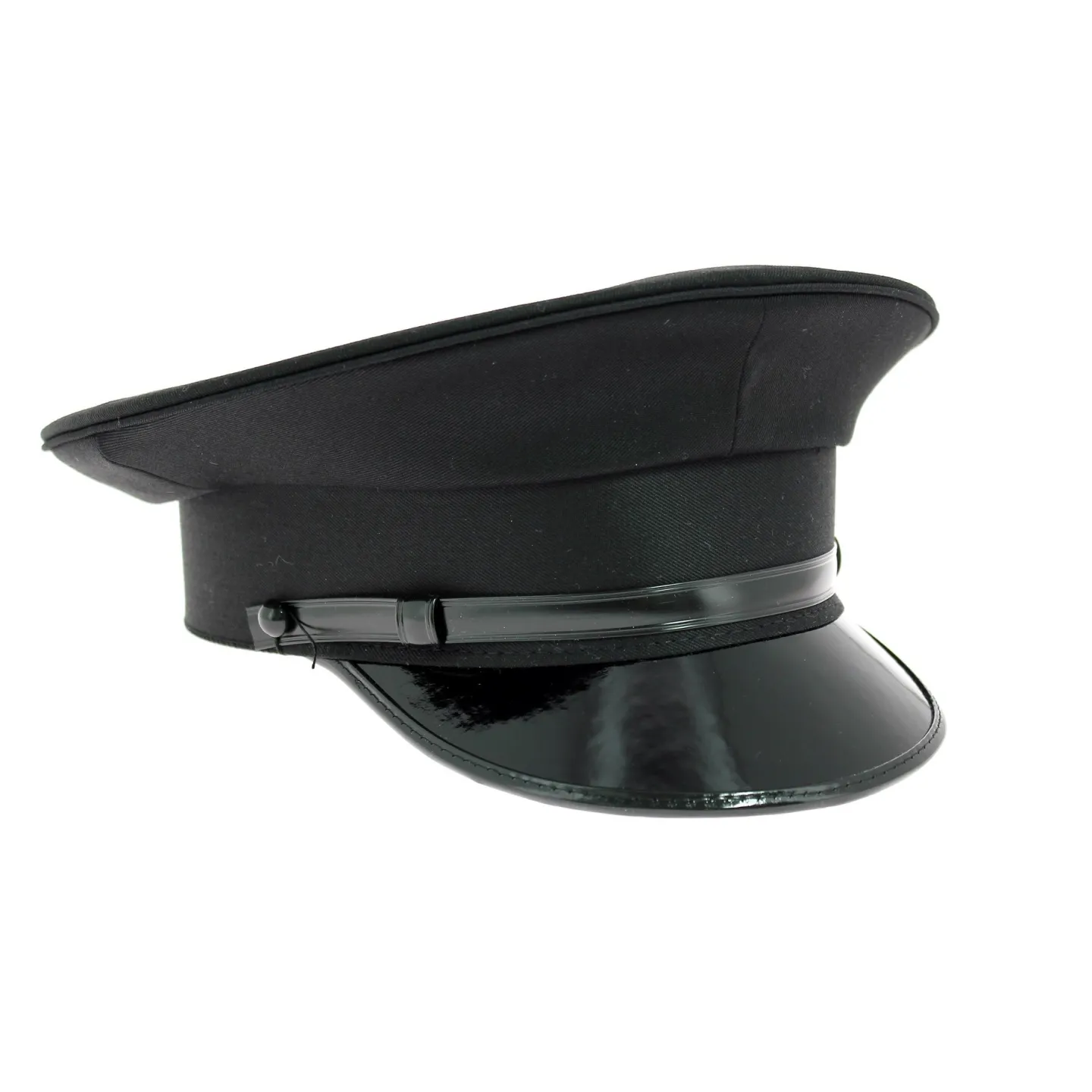 Casquette voiturier noir- achat casquette de voiturier Reference : 4772 | Chapellerie Traclet