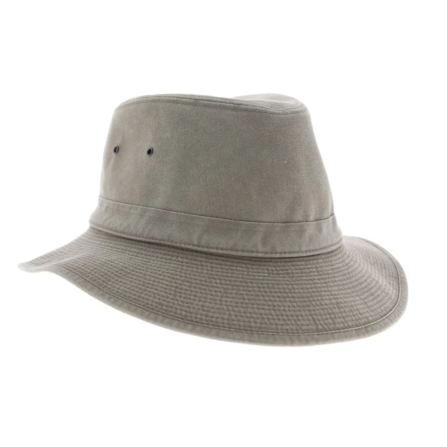Serengeti cotton safari hat in grey - UPF 50+ sun protection hat Reference: 4793 | Traclet Hatmakers
