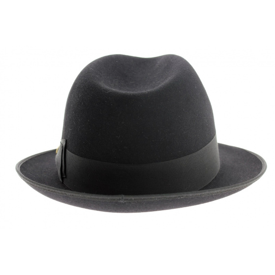 Chapeau petit bord style blues brothers