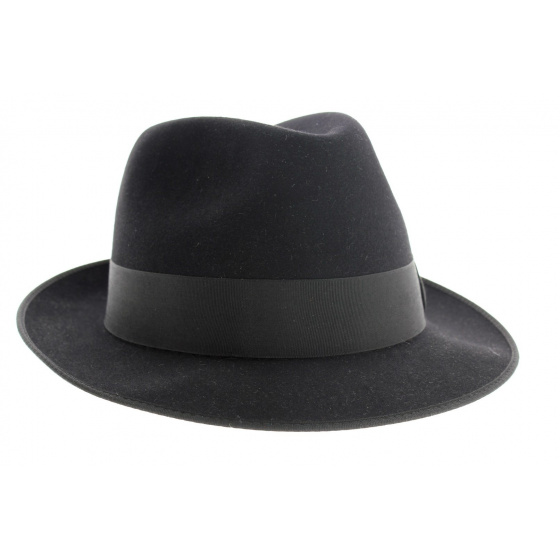 Chapeau petit bord style blues brothers