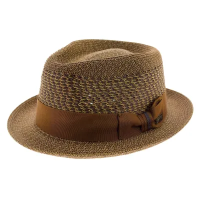 Chapeau paille fedora - Wilshire Bailey  Reference : 3444 | Chapellerie Traclet