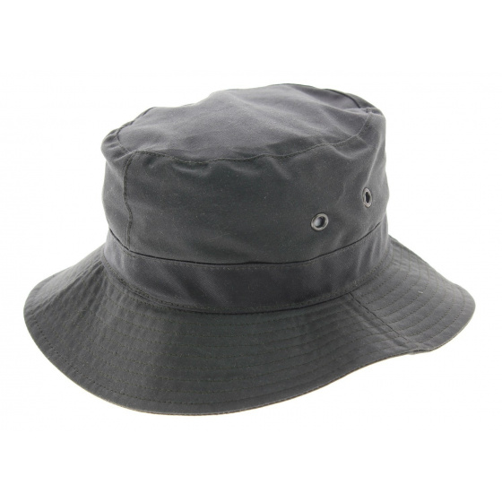 Waxed Cotton Bucket Hat - Dinan