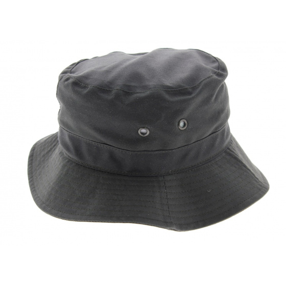 Waxed Cotton Bucket Hat - Dinan