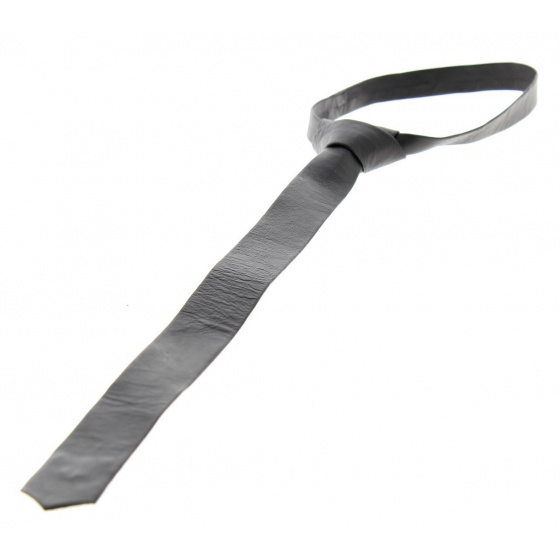 Cravate ficelle Nappa cuir - Traclet