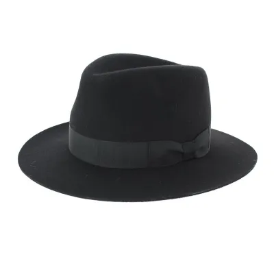 Indiana Jones Wool Felt Hat Made in France - Traclet Reference: 4886 | Chapellerie Traclet