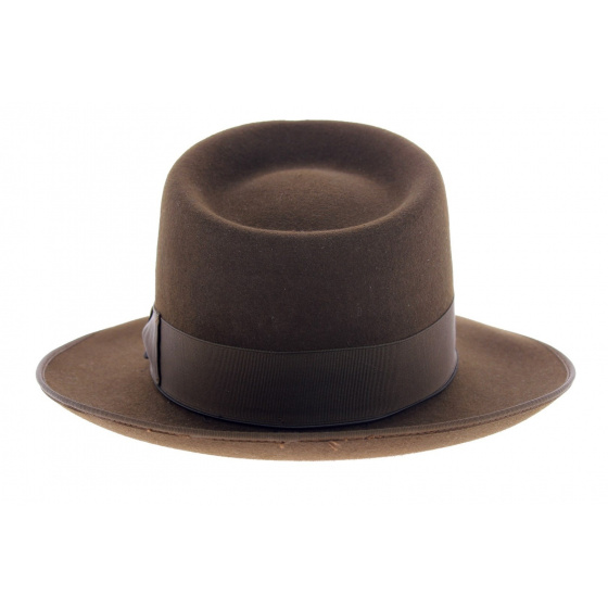 Johnny Brown Fur Felt Hat - Guerra 1855 Johnny Brown Fur Felt Hat - Guerra 1855