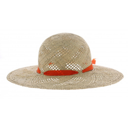 Capeline paille cecilia