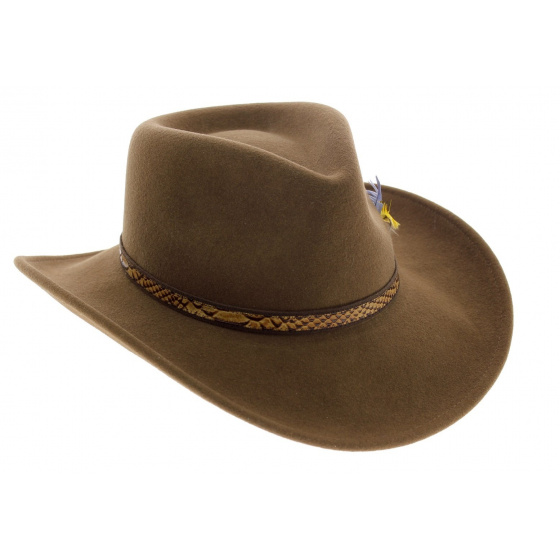 Chapeau Chalco Marron vitafelt - Stetson