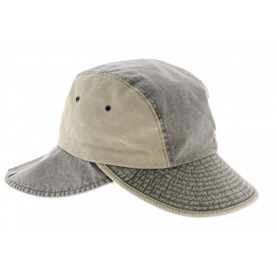 Saharan Cap Dasht-e Kavir UPF 50+ - Crambes Saharan Cap Dasht-e Kavir UPF 50+ - Crambes