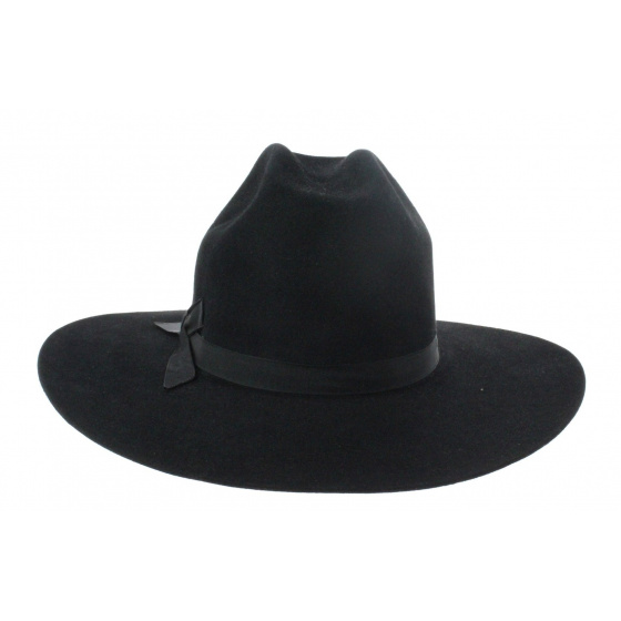 Chapeau western - Feutre poil noir
