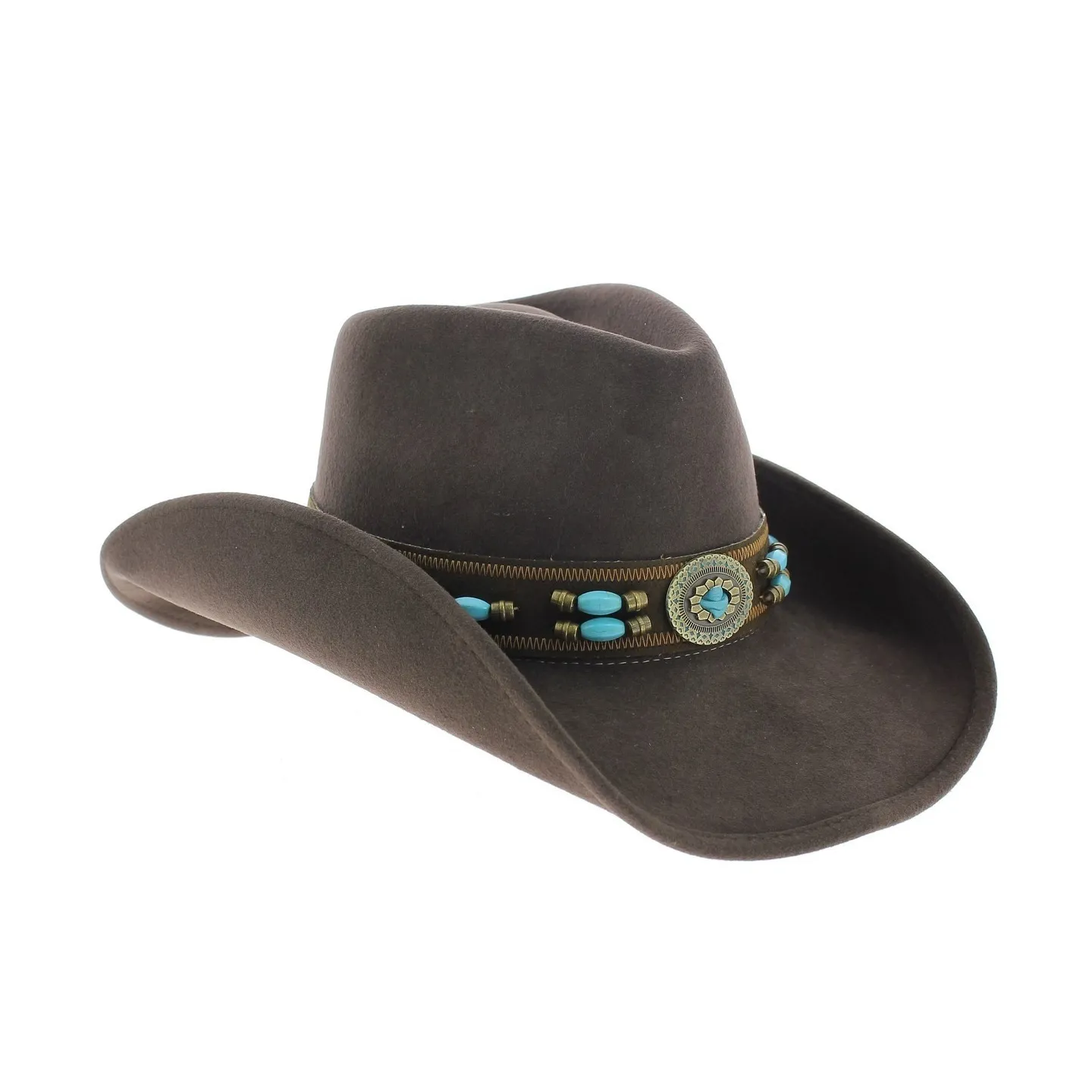 Chapeau Cowboy Jewel of the West Feutre Marron - Bullhide Reference : 1541 | Chapellerie Traclet