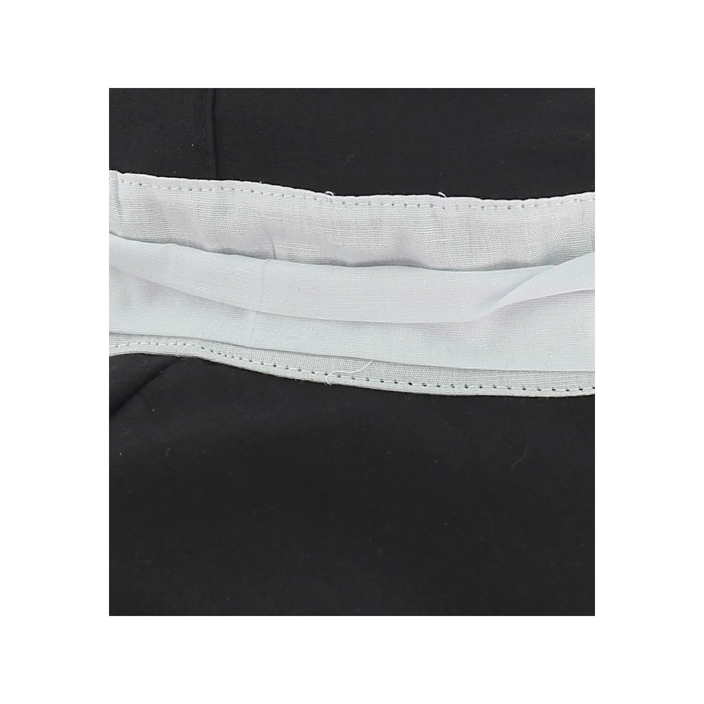 Capeline Nathalie - 100% coton noir Reference : 1591 | Chapellerie Traclet