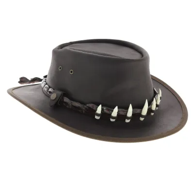 Queensland Crocodile Tooth Hat Reference: 4433 | Traclet Hat Shop