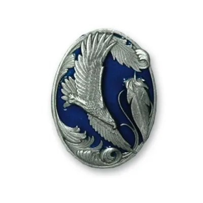 Cravate américaine - bolo tie aigle volant Reference : 2276 | Chapellerie Traclet
