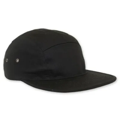 Atlantis 5 Panel Black Cap Reference: 4946 | Traclet Hat Shop