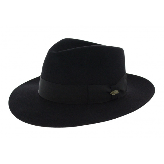 Wide-brimmed rabbit felt hat Wide-brimmed rabbit felt hat