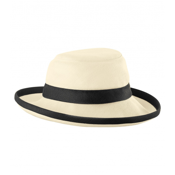 Women's TH8 hat two-tone natural and black