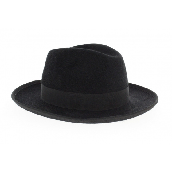 Francois Mitterrand Homburg Hat - Mossant Francois Mitterrand Homburg Hat - Mossant