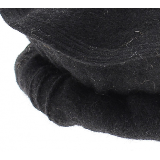 chapeau afghan pakol noir