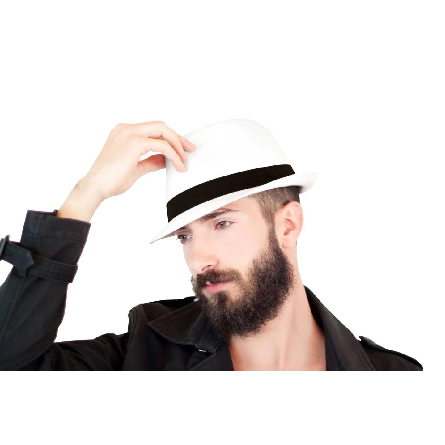chapeau tissu popstar bianco Reference : 1928 | Chapellerie Traclet