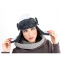 Ushanka Chapka - White Eco Polar