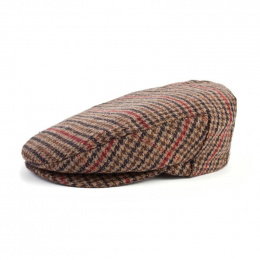 Flat Cap Barrel Black Tan - Brixton