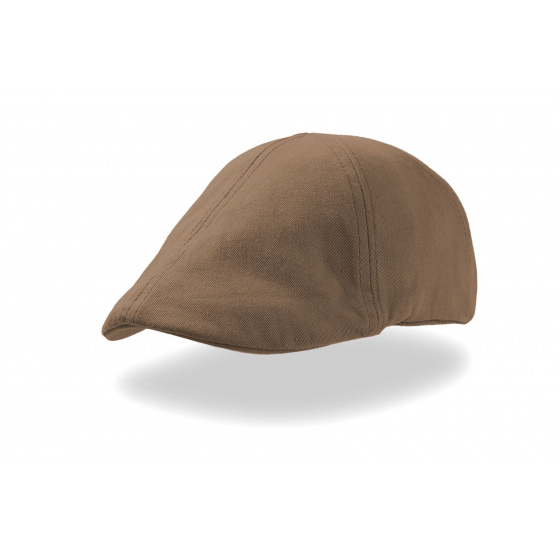 Casquette Gatsby Street Coton Marron - Atlantis