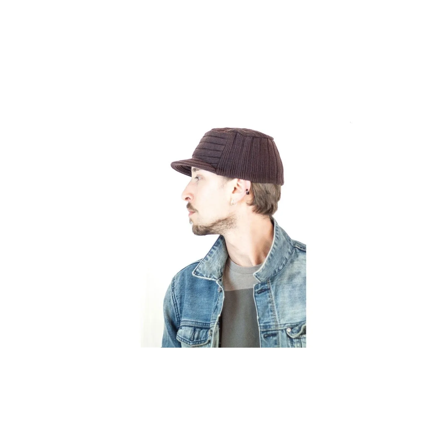 casquette bonnet tribe marron - achat casquette bonnet Reference : 1855 | Chapellerie Traclet
