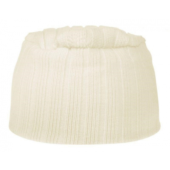 White Tribe Beanie Cap
