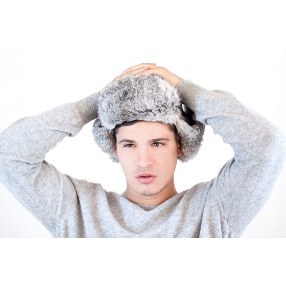 Fur ushanka - Beige Lapeer Fur ushanka - Beige Lapeer