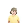 Beige sport neck cover cap for kids - Traclet children's cap shop Reference: 2612 | Chapellerie Traclet