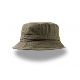 Forever Khaki Cotton Bucket Hat - Atlantis