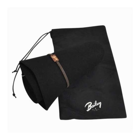 Black Jackman Hat - Bailey