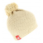 Beige Le Drapo Beanie