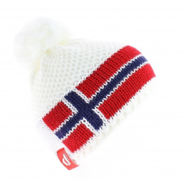 Bonnet Norvege Blanc Le Drapo